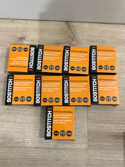 Bostitch 15/16” 24 mm Heavy Duty Staples 9 Boxes Qty 9000