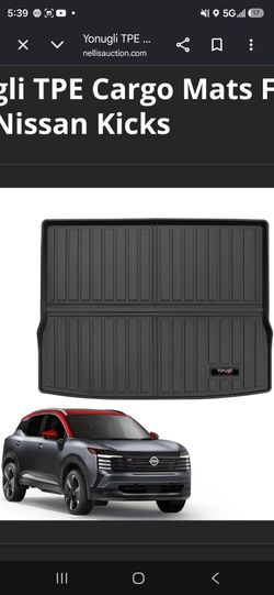 Kicks cargo mat