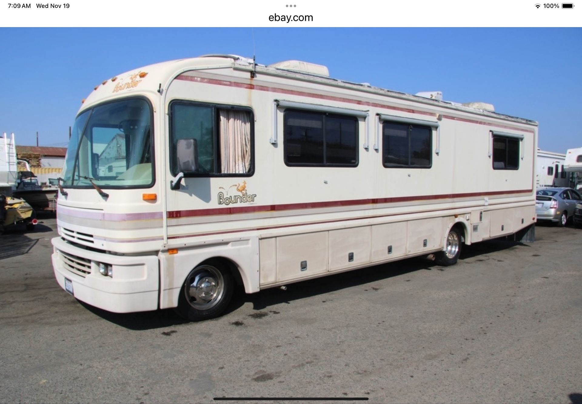 1995 Fleetwood Bounder RV 36ft 7.4 , $5,900