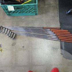 Used Ping Zing Black Dot Iron Set 3-9 Sand Wedge (Need Re-Grip)