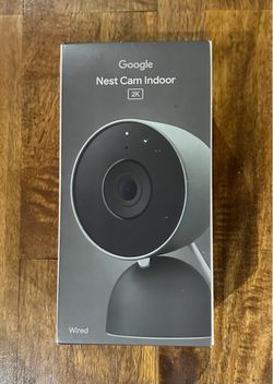 Google Nest Cam Indoor (Wired) in Hazel – 3rd Gen – BRAND NEW SEALED
