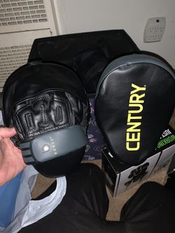 Century punching pads workout