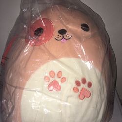 Squishmallow 16” Drella The Peach Dog