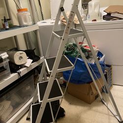multiple step ladder..