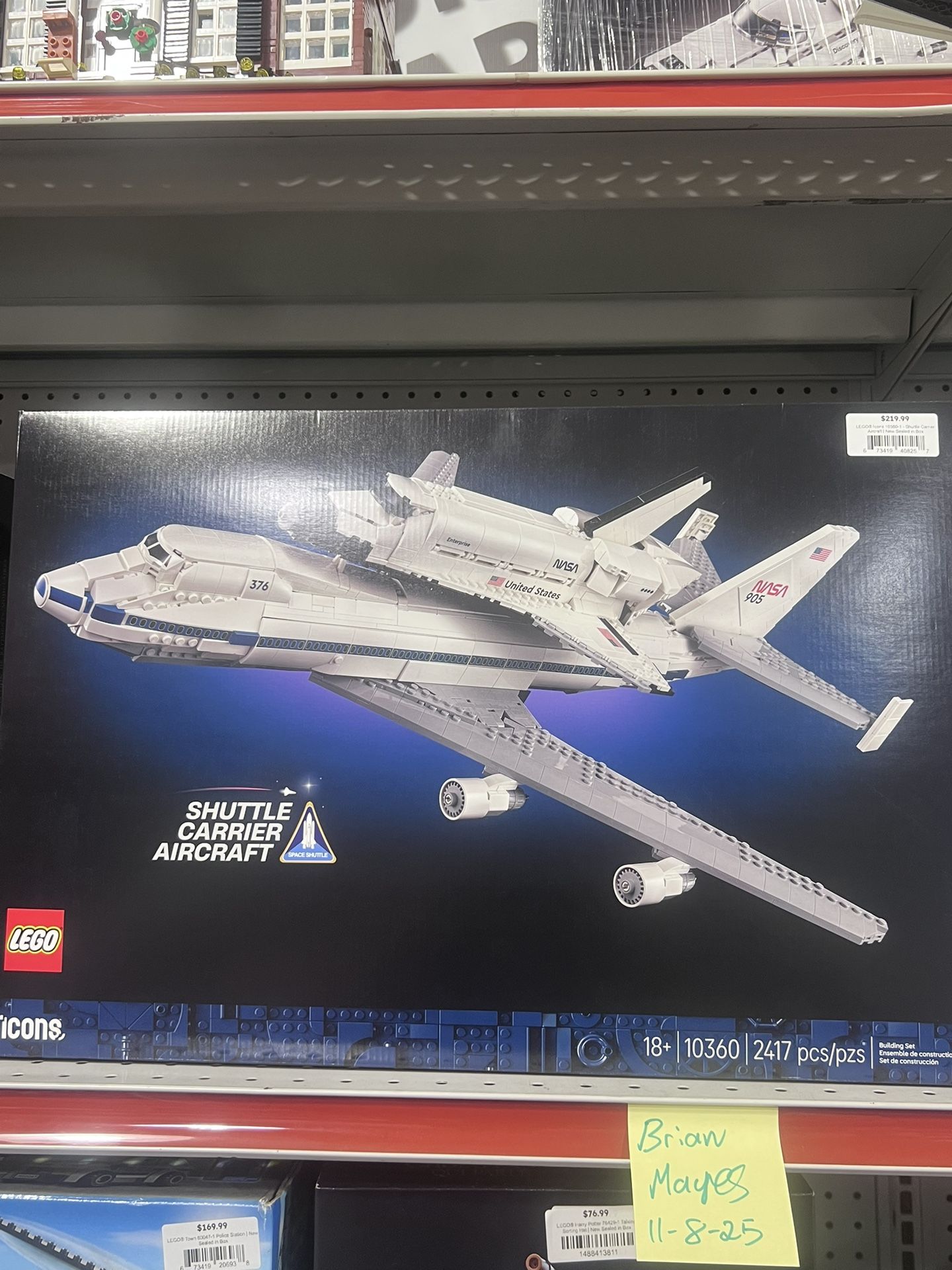 Lego Icons 10360-1 Shuttle Carrier Aircraft