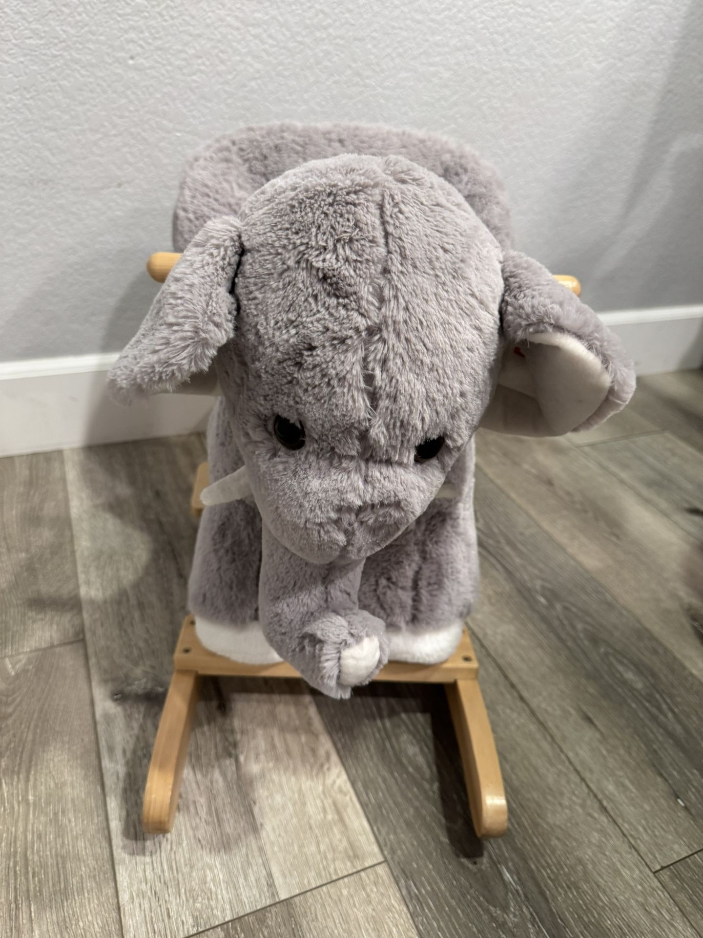 Wooden Rocking Elephant