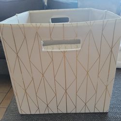 Fabric storage bins