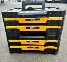 DeWalt TSTAK IV 2-Shallow Drawer Parts Organizer.