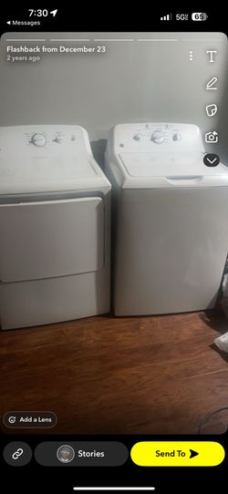 Washer And Dryer