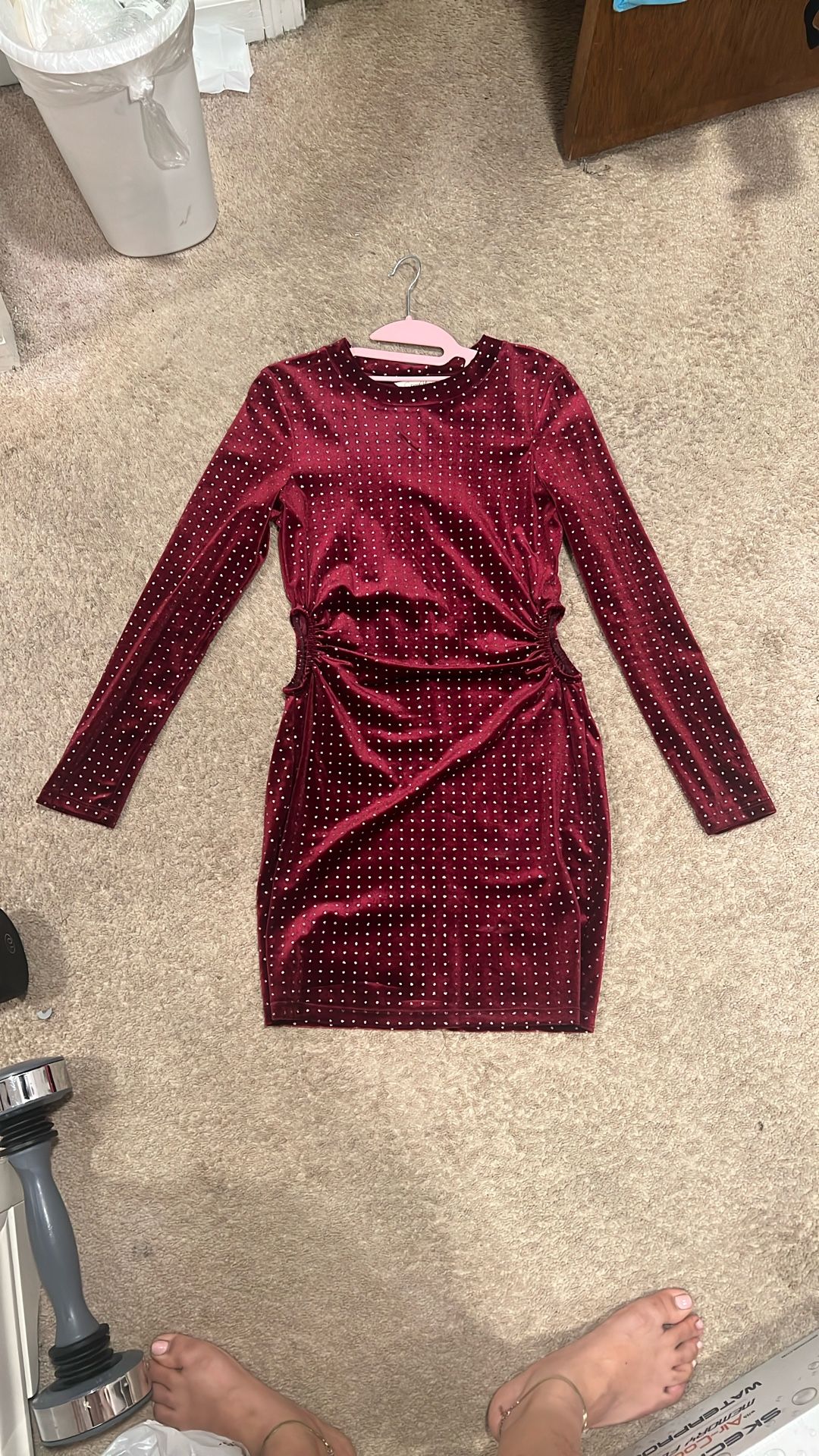 Party Mini Dress. Size Large