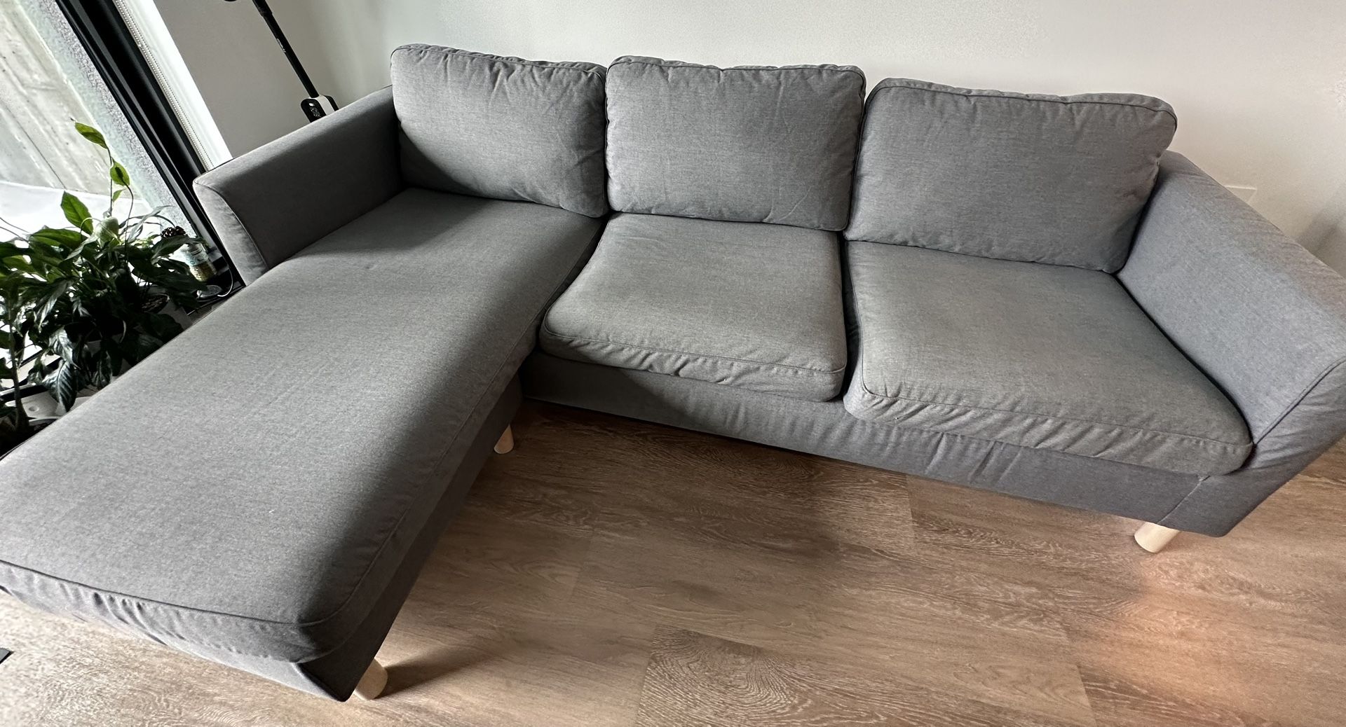 IKEA Parup Sofa with Chaise