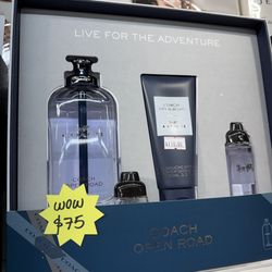 Coach open road gift set for men perfumes para hombres regalos para hombres 100ml