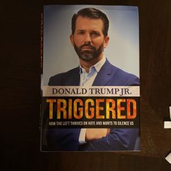 Autographed Book New Written & Signed By Donald J Trump Jr Triggered..Great Christmas Gift 