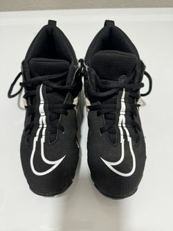 Nike Alpha cleats Youth Sz 2.5 Black