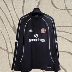 Balenciaga Men's Long Sleeve Black