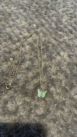 Butterfly necklace