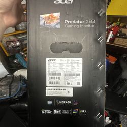 280hz Predator Gaming Monitor 
