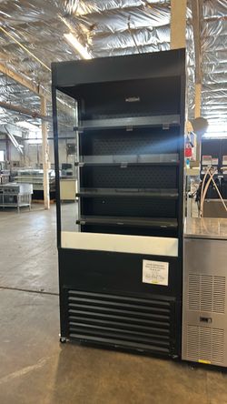 Upright Refrigerator Open Air Merchandiser “Grab n’ Go”