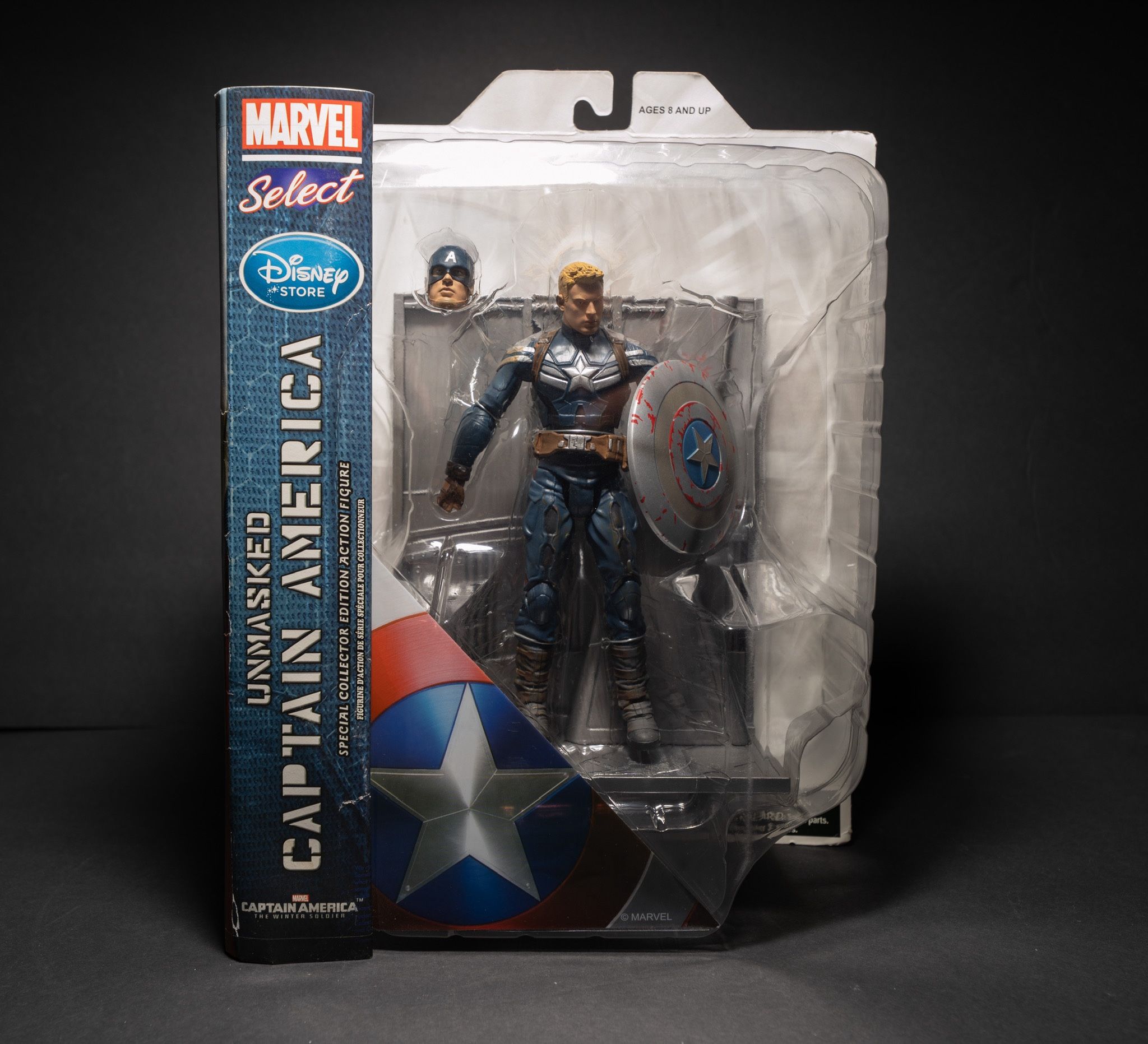Captain America (Unmasked) Marvel Select Action Figure