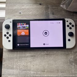 Nintendo Switch OLED Like New Bundle. Console - Case - 128Gb Micro SD - Extra Controller and Box