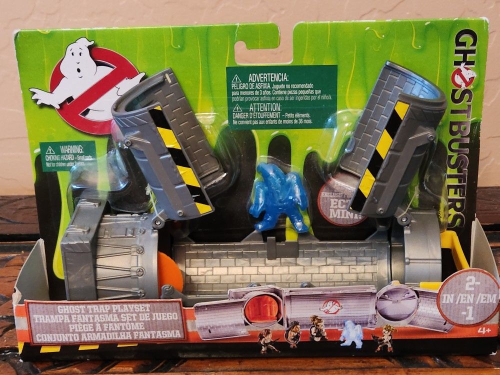 Ghostbusters Ghost Trap Subway Scene Playset