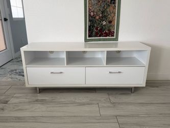 White TV Stand