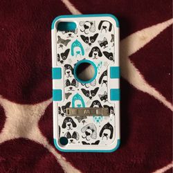 White&Teal Case iPhone 5