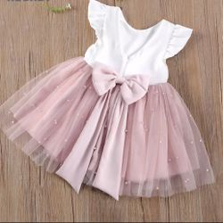 Brand New, Never Worn, Toddler Girl Tutu Dress with Pearls