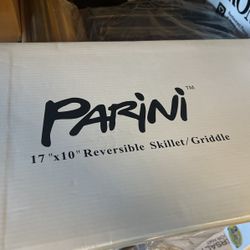 17inches By 10 Inches Cast Iron grill/reversible $20