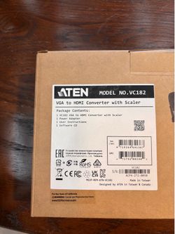 VGA to HDMI Converter