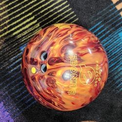 EBONITE FIREBALL BOWLING BALL