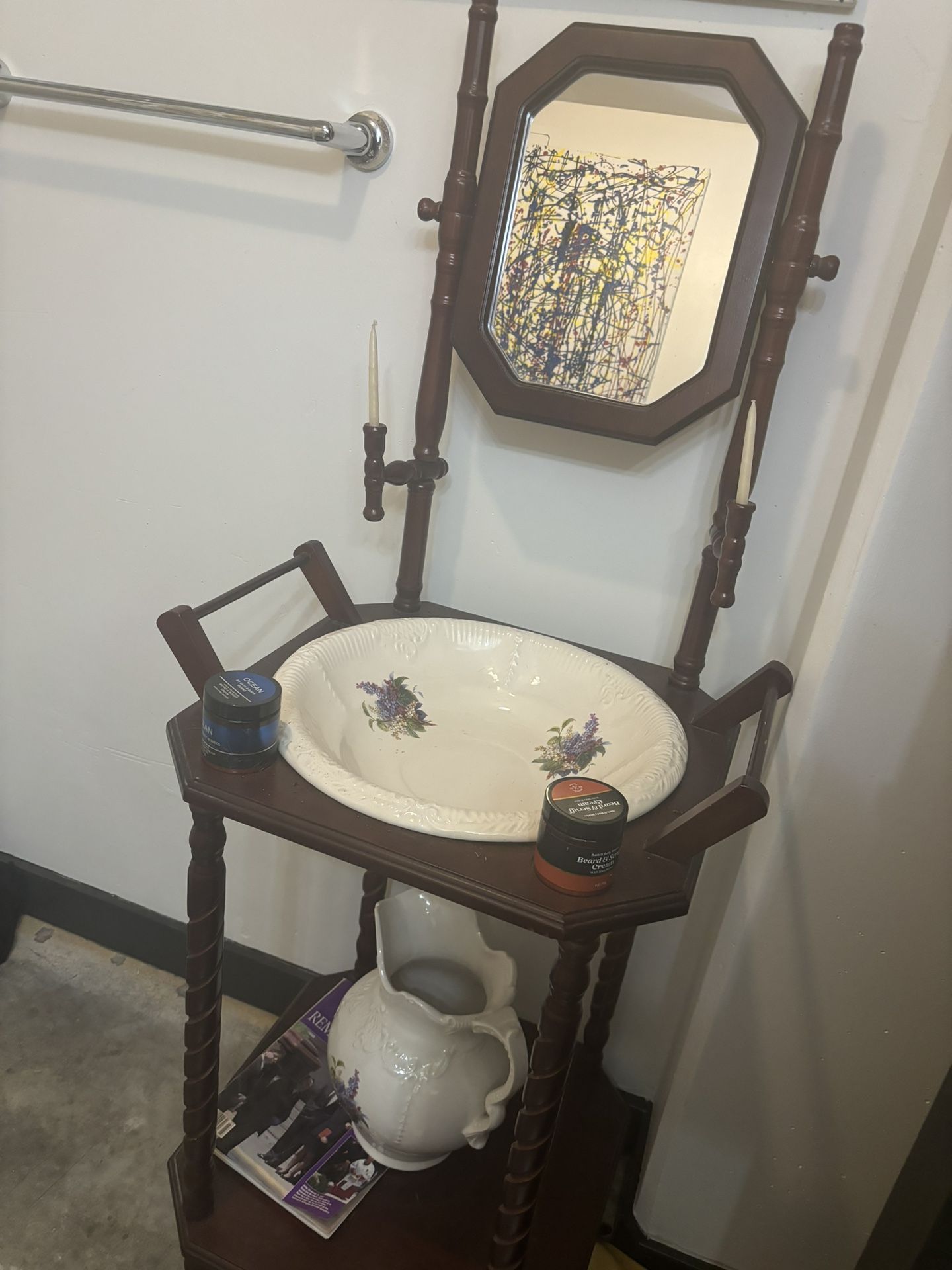 Victorian Washstand Vanity