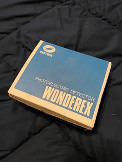 Optex Alarm Wonderex Photoelectric Detector BNIB