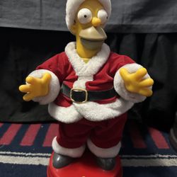 Homer Simpson Christmas Santa 2002 -13”