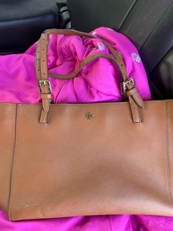 Tory Burch Saffiano Leather Tote Bag