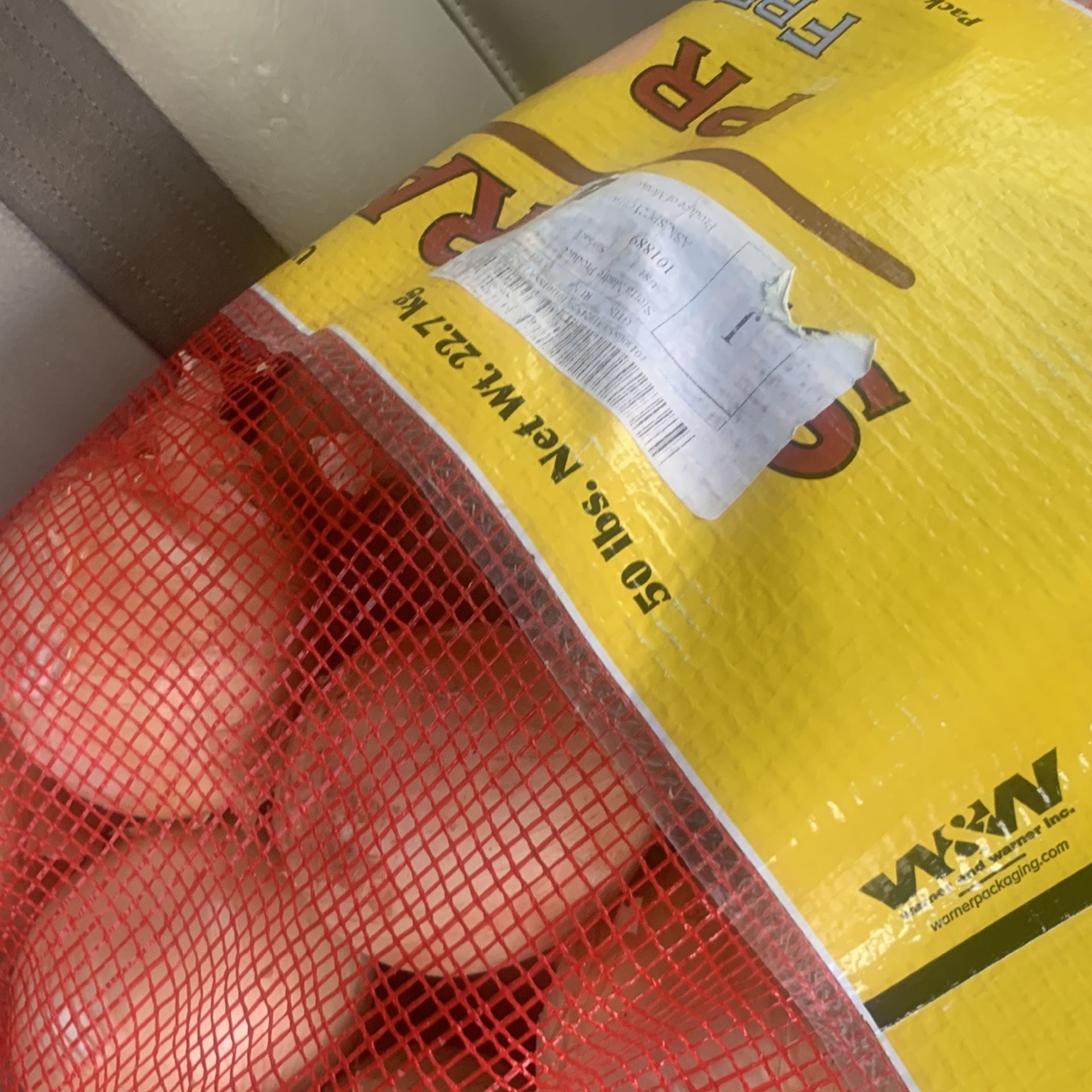 50lb Bag Of yellow onions