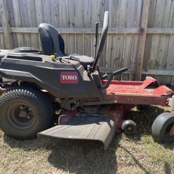 Toro Zero Turn Riding Lawn Mower 42” 22hp