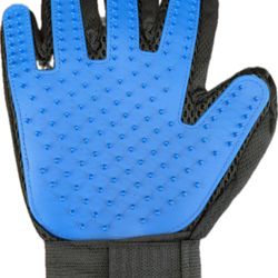 Pet Hair Remover Gloves - Gentle Shedding Brushes for Dogs, Cats & Horses