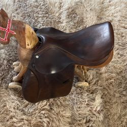Saddle 16” brown