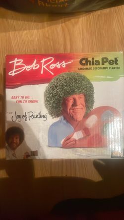 Bob Ross Chia Pet