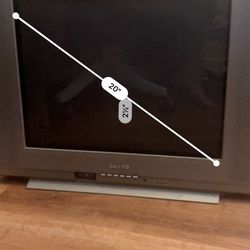 Sanyo 20” TV retro Gaming Color DS20425