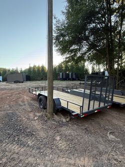 🔥 NEW 7x16 UTILITY TRAILERS – 🔥