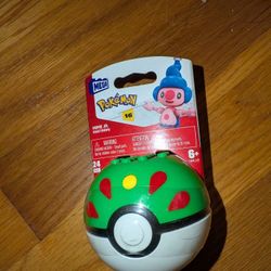 MEGA Construx Pokemon Mime Jr Poke Ball, 24 Piece Buildable Pokemon Figure