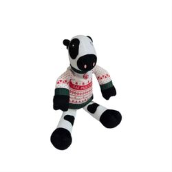 Chick-fil-A Holiday Plush Cow Ugly Christmas Sweater Cute 6" Meal Gift