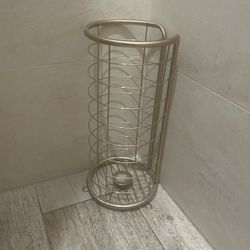 Golden Toilet Paper Stand