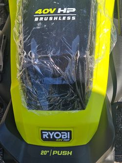 RYOBI 40V HP Brushless 20" Self-Propelled Lawn Mower