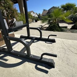 Chin up/push up/dip station