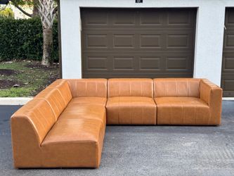🛋️ Sofa/Couch Sectional - Camel - Modular - Delivery Available 🚛
