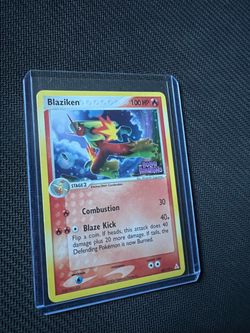 Pokemon Cards EX Holon Phantoms Blaziken Reverse Holo