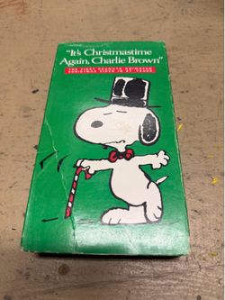 Charlie Brown/snoopy VHS